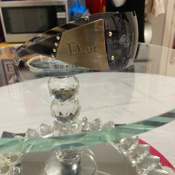 Vintage Christian Dior Rimless Sunglasses 😎 - Picture 7 of 16